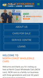 Mobile Screenshot of ncwholesalecars.com.au